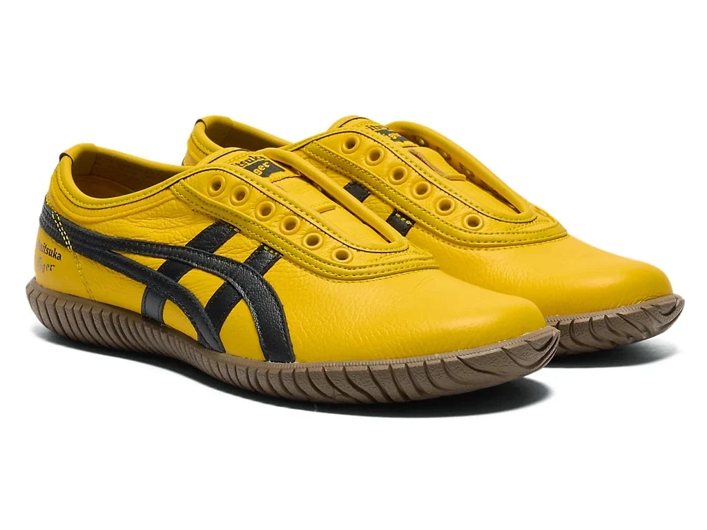 Onitsuka Tiger Tsunahiki Slip-On Sneakers - Sunflower Yellow Black | 1183C529 750